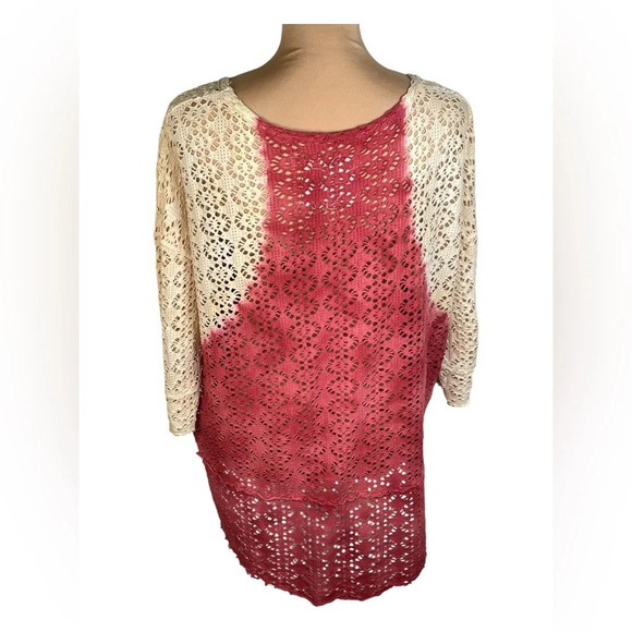 Free People We The Free Crochet Cut Top Small - Picture 3 of 7